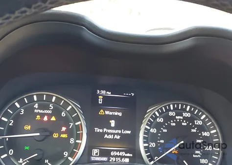 2019 Infiniti Q50 3.0T Luxe from USA, damaged, VIN JN1EV7AP8KM514477